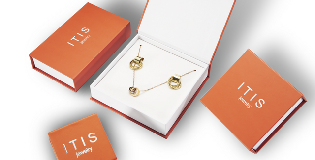 Customized Branded Paper Jewellery Packaging Box