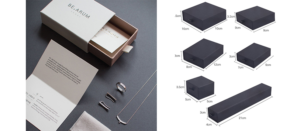 jewelry packaging with logo