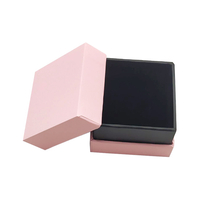 Brand New Pink OEM Earring Paper Box Packaging Factory