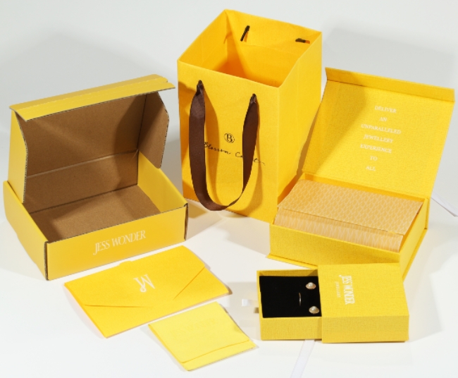Custom Personalized Jewelry Paper Box Packaging