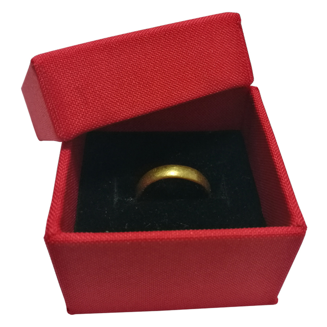 Glamorous Red Custom Small Ring Paper Pakcaging Box Manufacturer