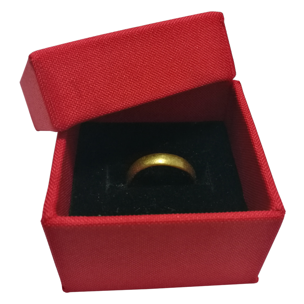 Glamorous Red Custom Small Ring Paper Pakcaging Box Manufacturer