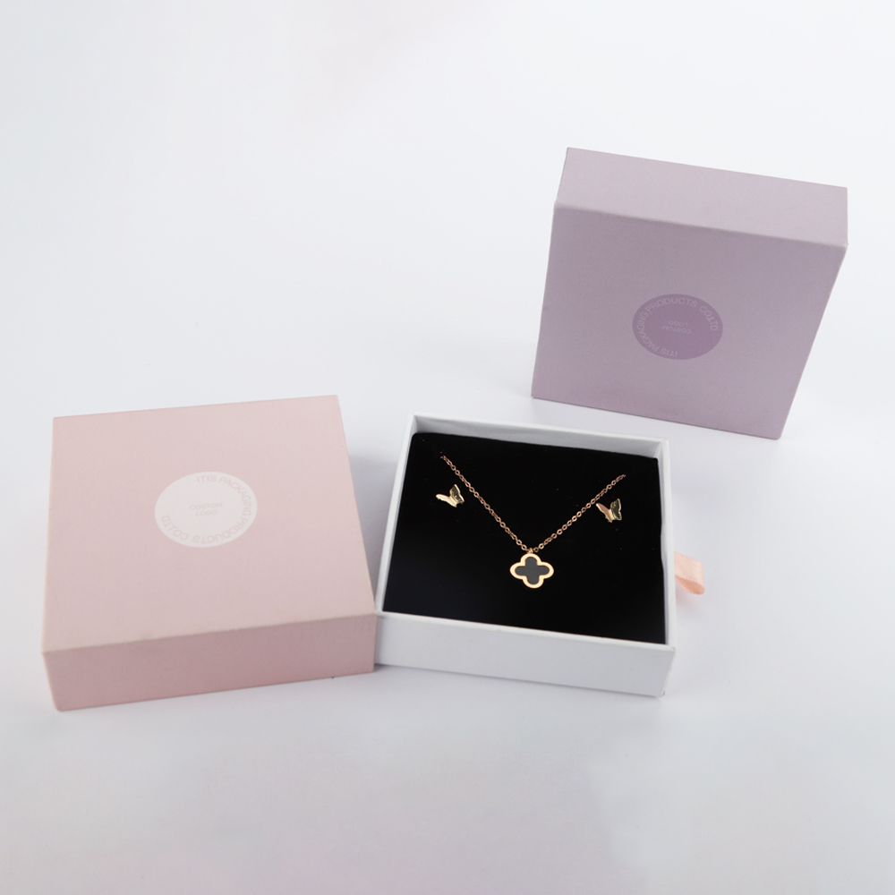 Wholesale Customized Paper Necklace Packaging Box