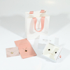 Square Mini Custom Ring Paper Packaging Box Factory Direct Sales
