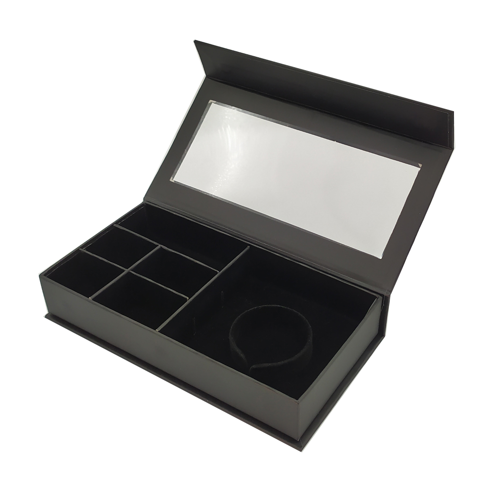 OEM Black Jewelry Packaging Paper Box Factory