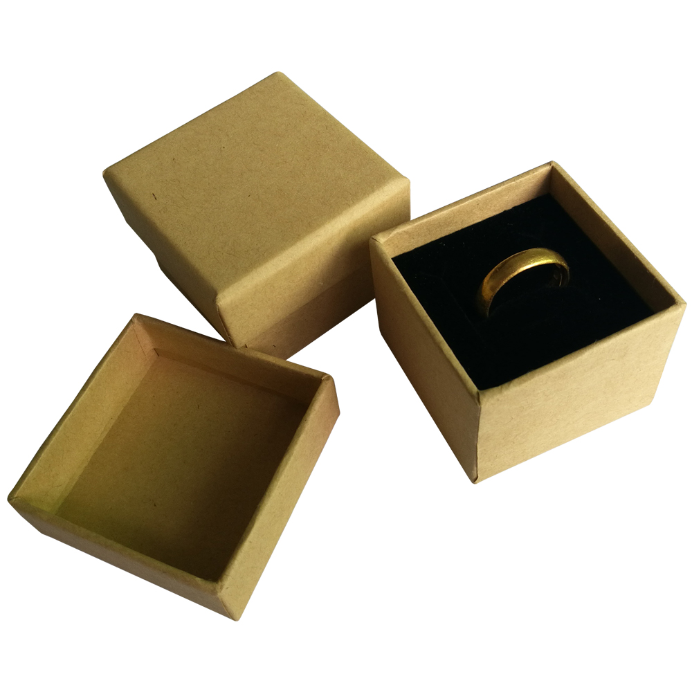 White Custom Ring Box Packaging Manufacturer