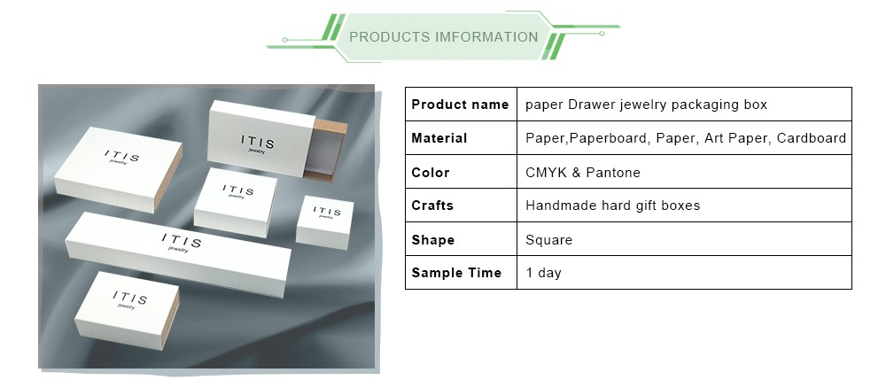 jewelry paper package