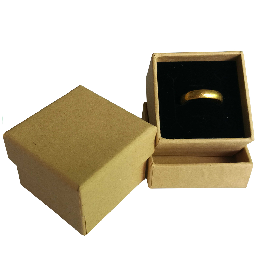 White Custom Ring Box Packaging Manufacturer