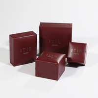 Customized Luxury Plastic Jewelry Packaging Box