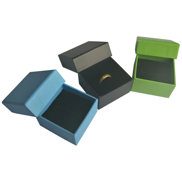 White Custom Personalized Jewellery Paper Box Packaging