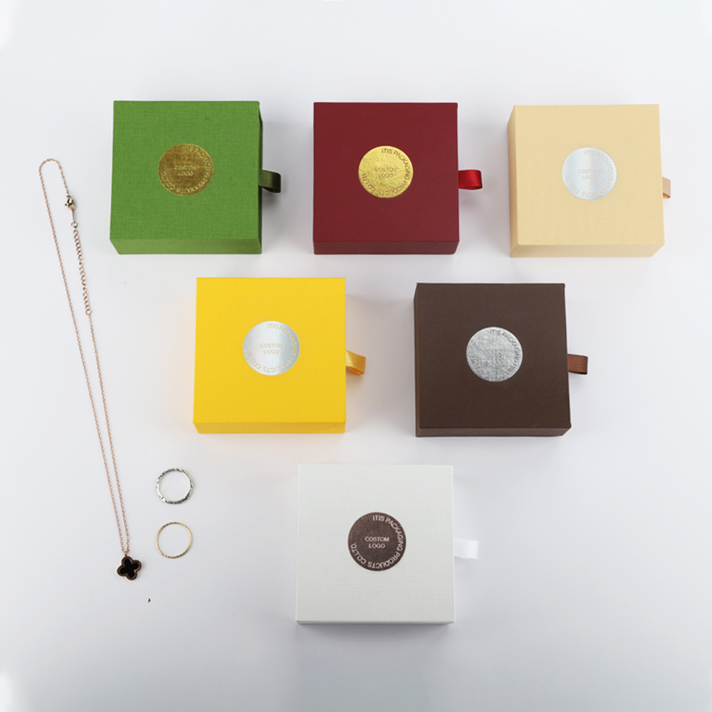 Wholesale Custom Luxury Paper Earring Box With Logo Printing