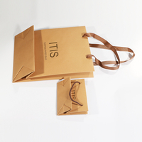 Personalized Brown Paper Bags with Handles Package Factory