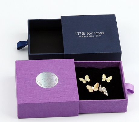 Custom Luxury Paper Earring Box.png