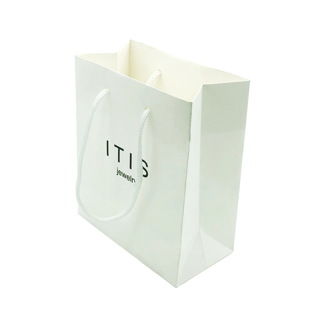 Personalized White Gift Bags with Handles Package Supplier