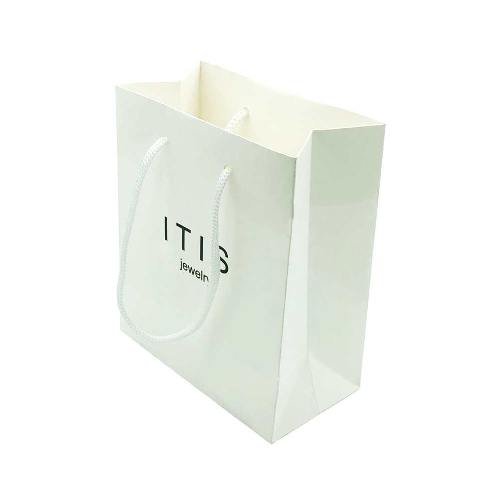 Customized White Bags with Handles Wholesale Factory