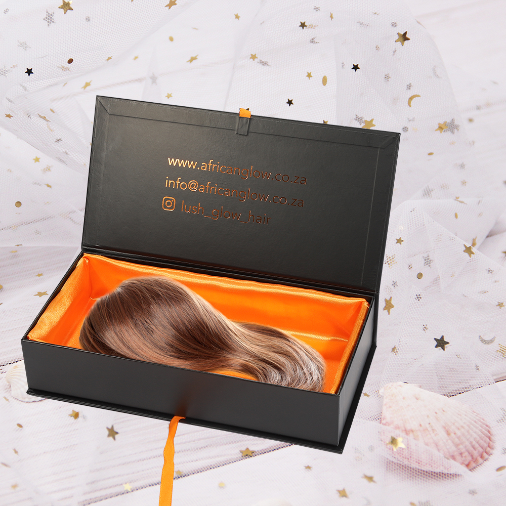 Customized Luxury Cardboard Wig Packaging