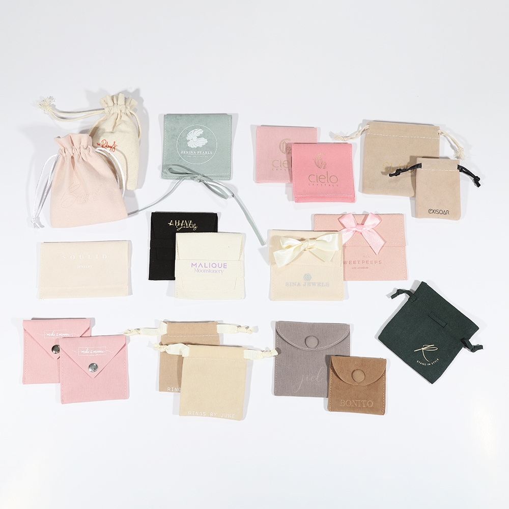Custom Large Velvet Bags with Drawstrings Package Supplier