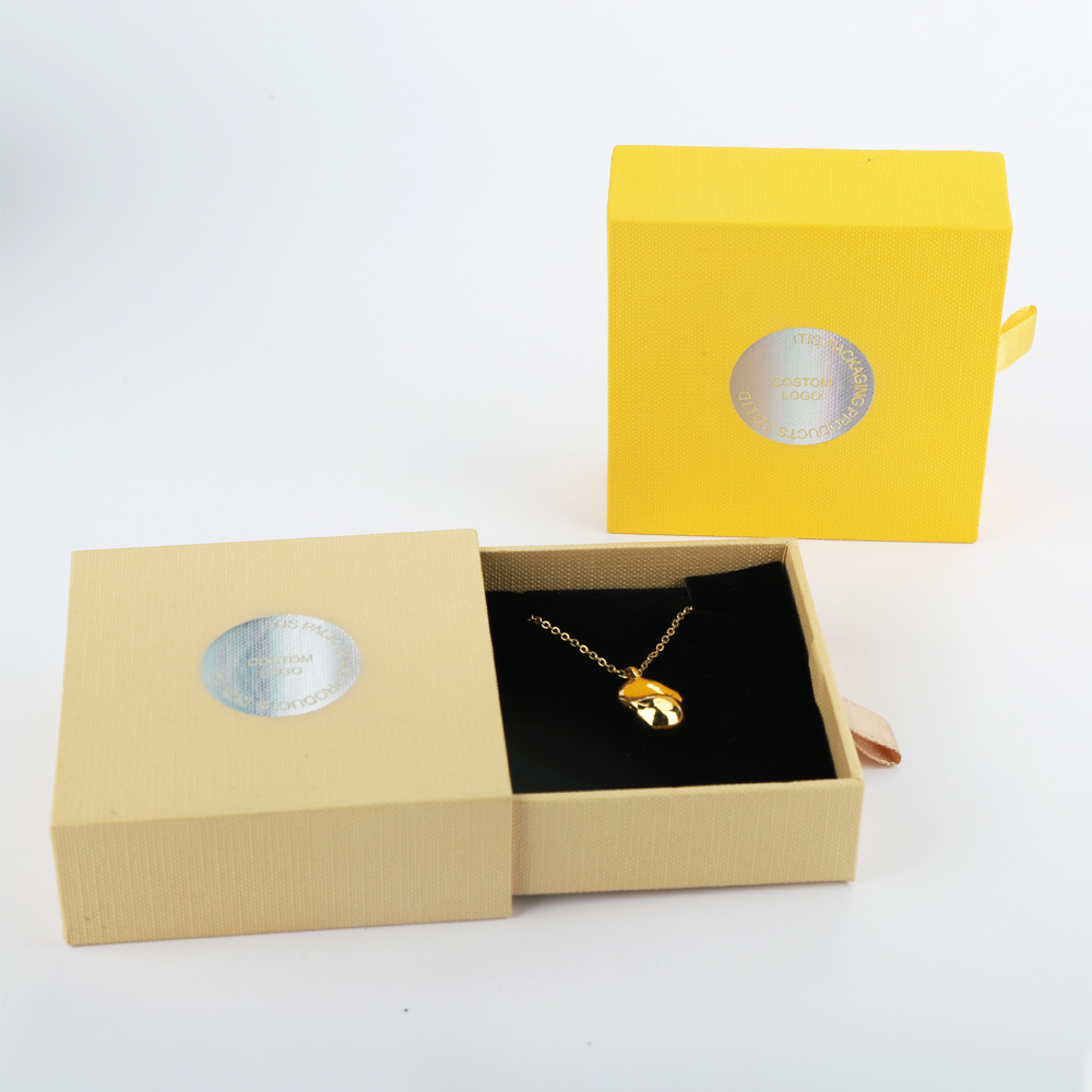Customized Personalized Cardboard Jewelry box Package Factory
