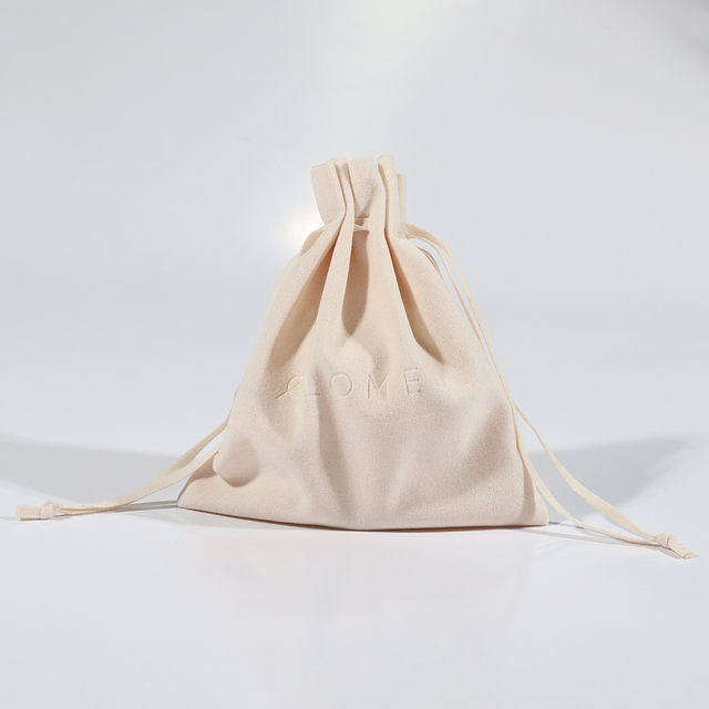 Luxury Drawstring Bag Velvet Package Manufacturer