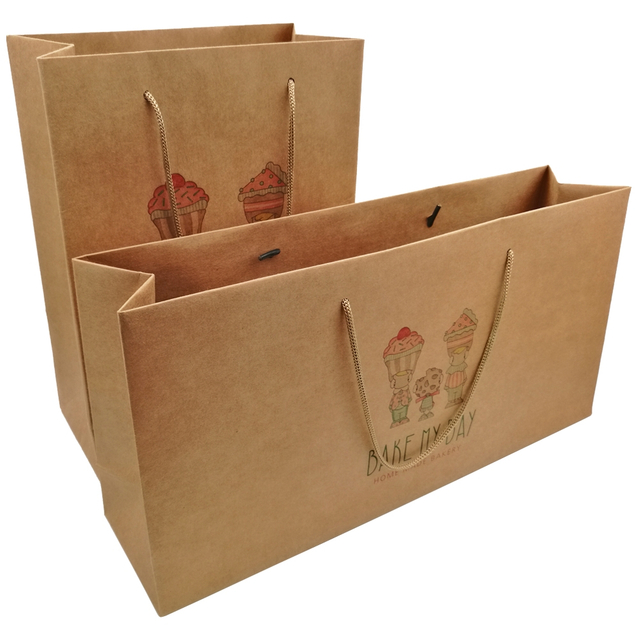 Custom Unique Paper Wine Bags Packaging