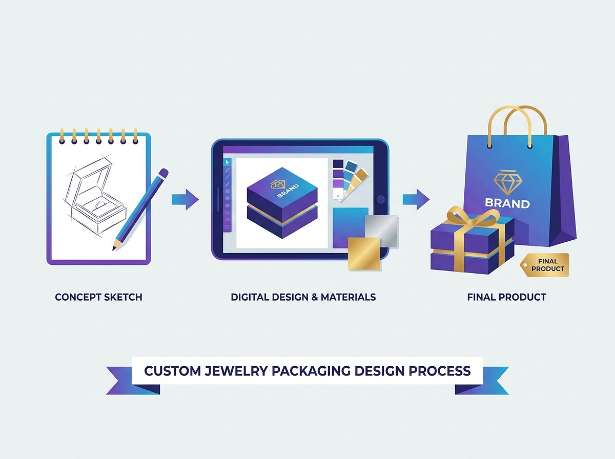Custom jewelry packaging design