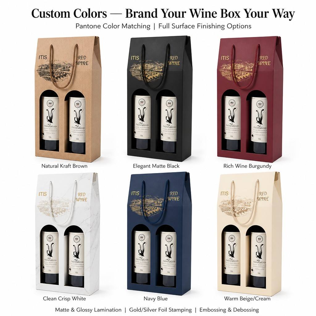 wine box 颜色效果图